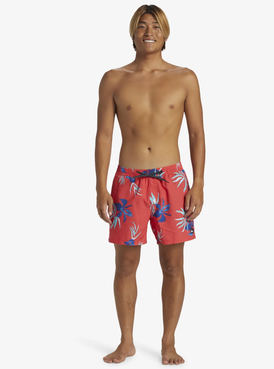 Quiksilver Everyday Mix Volley 15" - Schwimmshorts für Männer Rot GR. L
