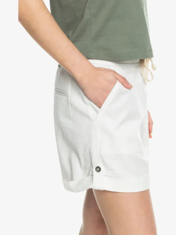ROXY Sweetest Life - Casual-Shorts mit elastischem Bund für Frauen GR. L