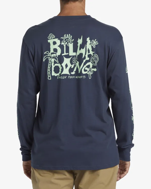 Billabong Shirt Langarm Herren Dusty Navy GR. L