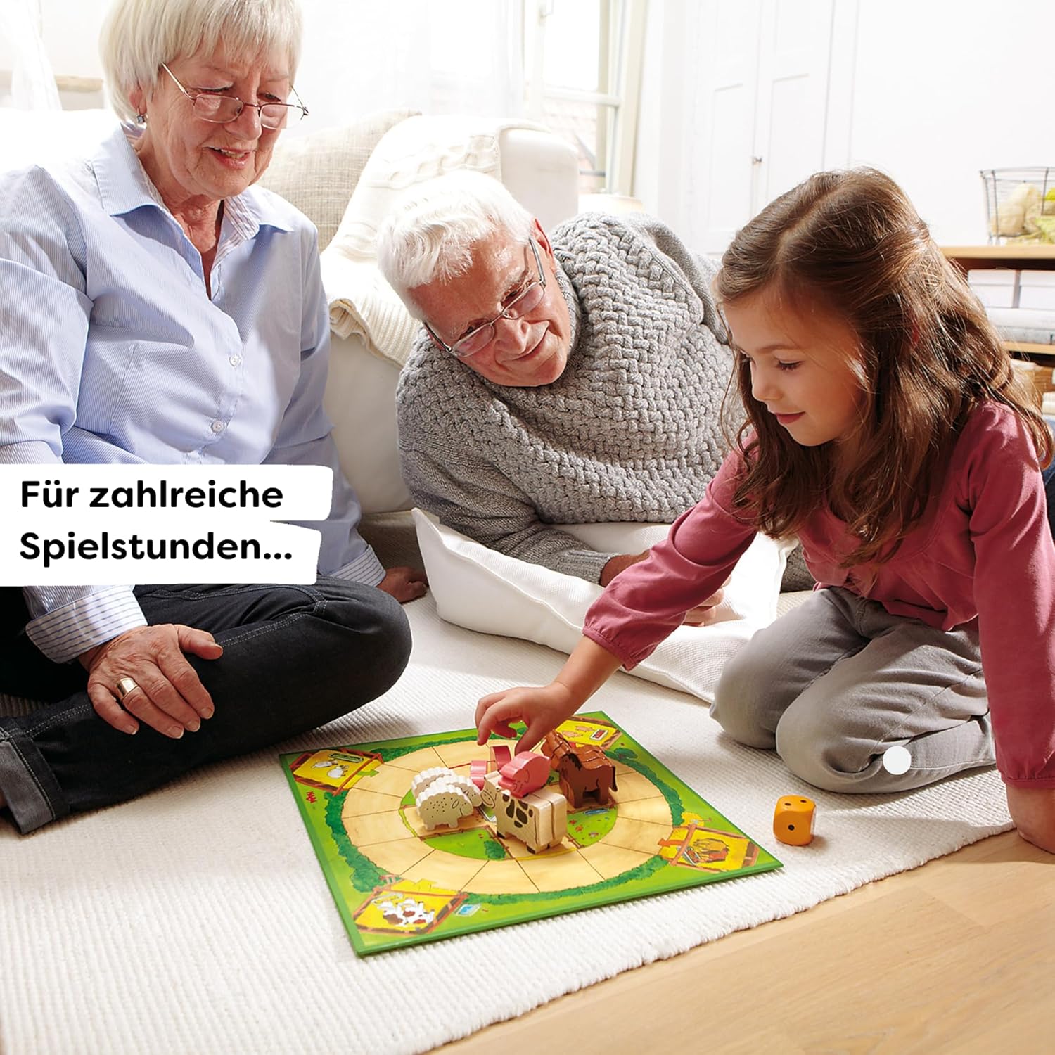 HABA Mein erster Spieleschatz Große Spielesammlung mit 10 Lern- und Gesellschaftsspielen für Kinder