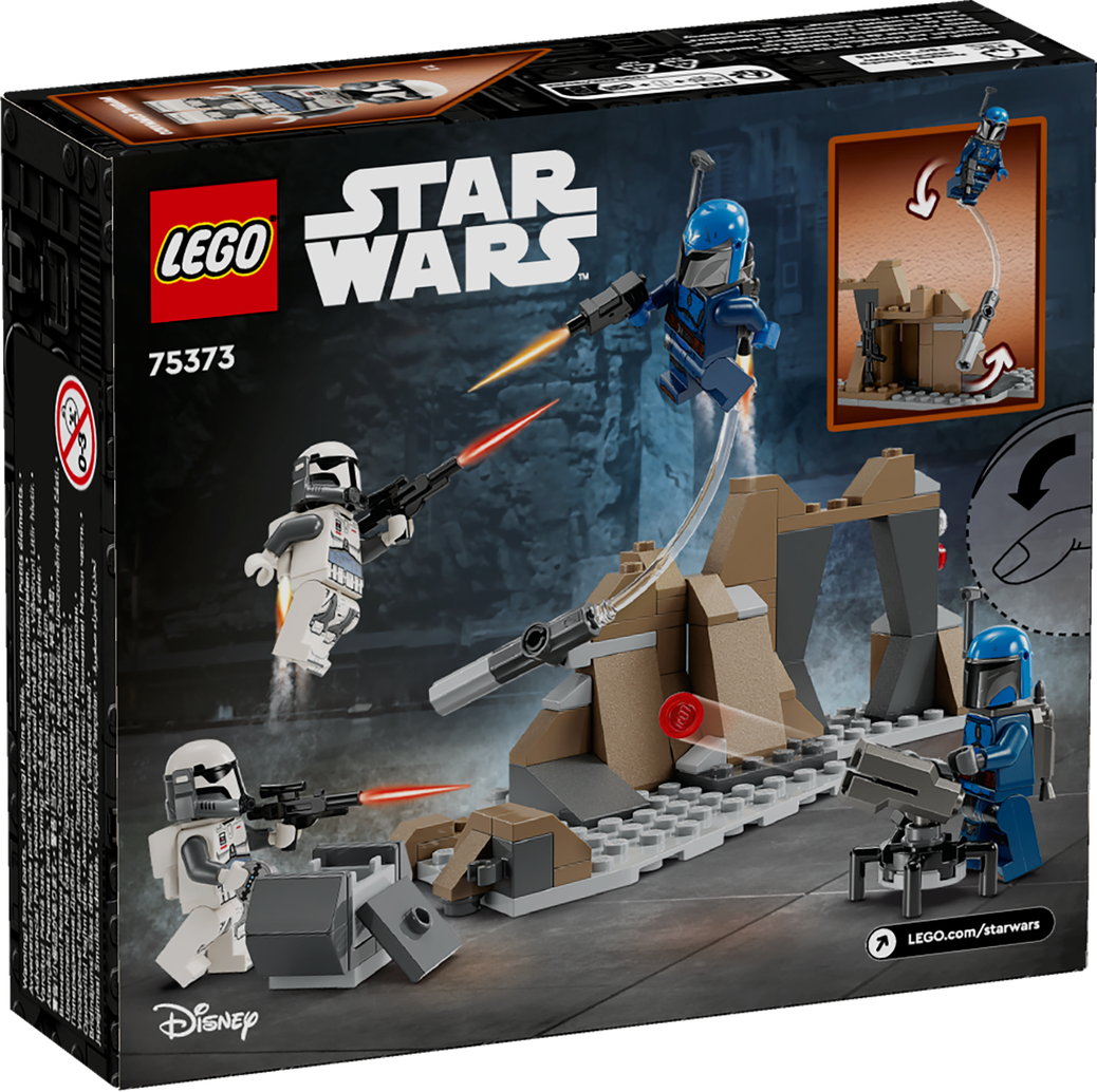 LEGO 75373 Star Wars™ The Mandalorian Hinterhalt auf Mandalore Battle Pack LEGO, 75373, Star, Wars™, The, Mandalorian, Hinterhalt, auf, Mandalore, Battle, Pack, Helme, Roboter
