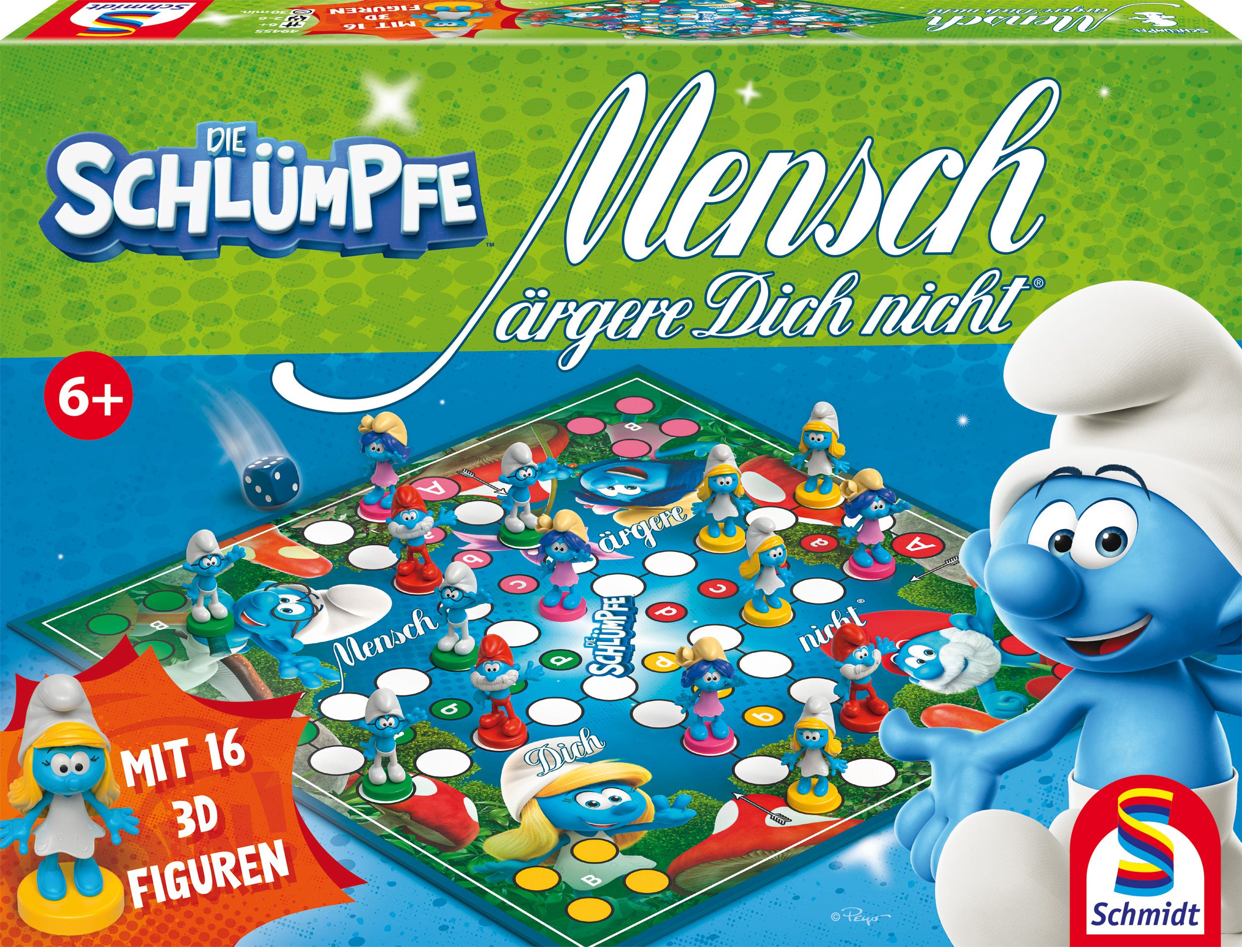 Mensch ärgere Dich nicht, Die Schlümpfe Mensch, ärgere, Dich, nicht, Die, Schlümpfe, Person