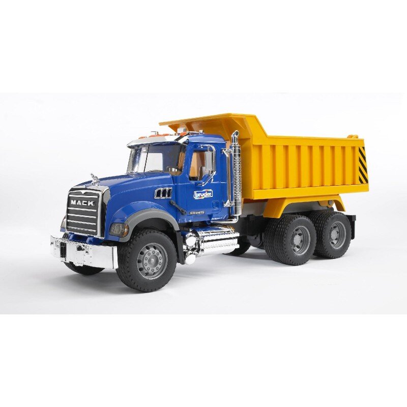 Bruder 02815 Mack Granite Lkw Mit Kippmulde Bruder, 02815, Mack, Granite, Lkw, Mit, Kippmulde, Transport, Lastwagen, Fahrzeug, Maschine, Rad