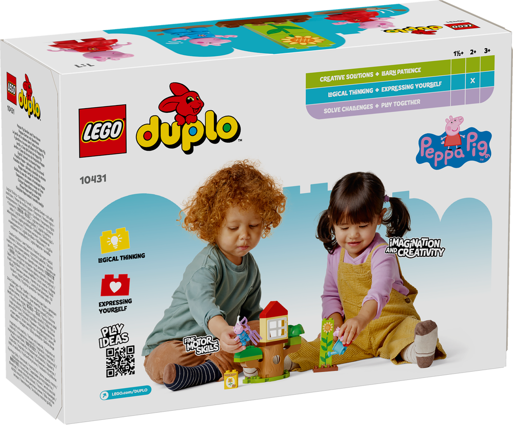 LEGO 10431 DUPLO Peppas Garten mit Baumhaus LEGO, 10431, DUPLO, Peppas, Garten, mit, Baumhaus, Kind, Weiblich, Mädchen, Person
