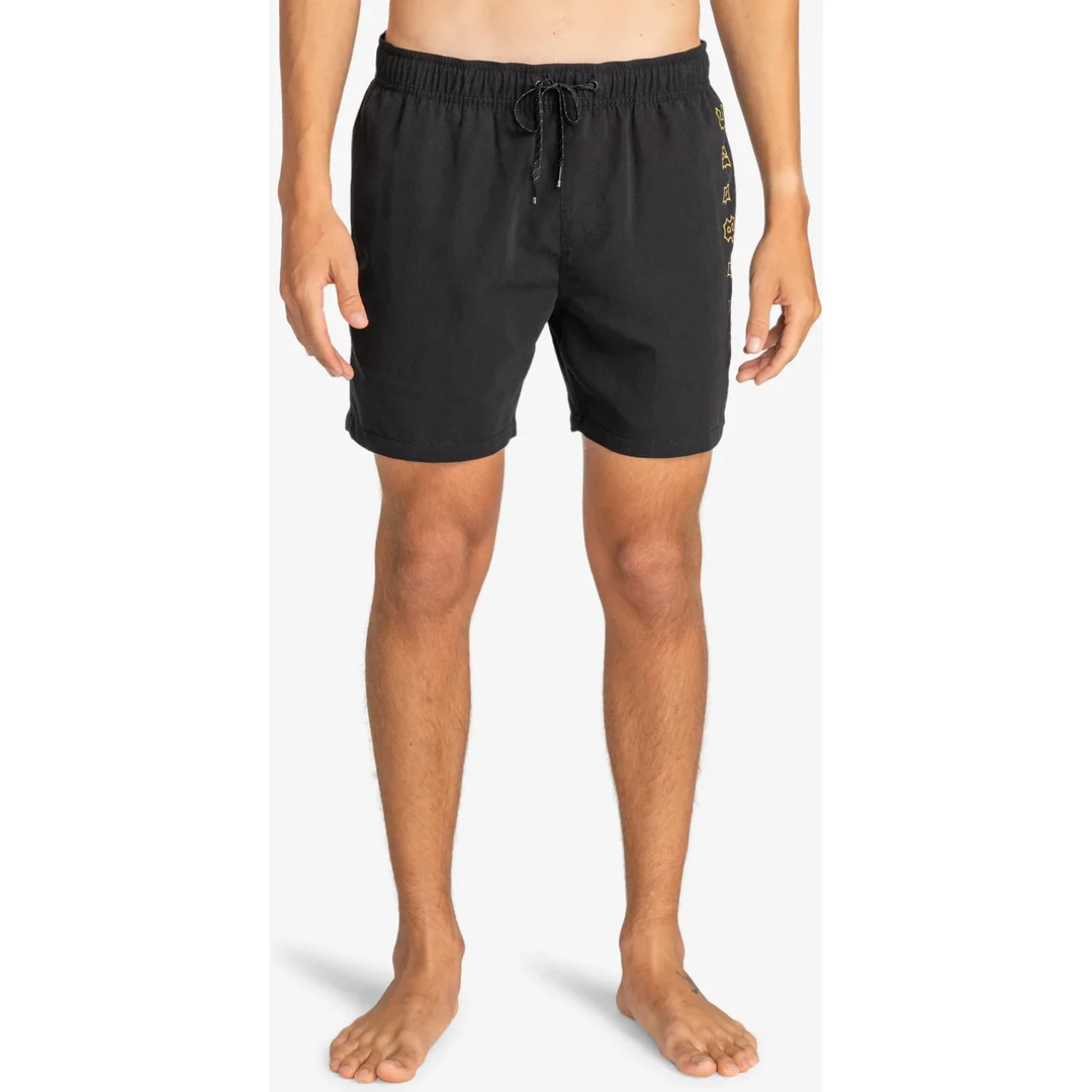 Billabong Badehose All Day Heritage für Männer Schwarz L