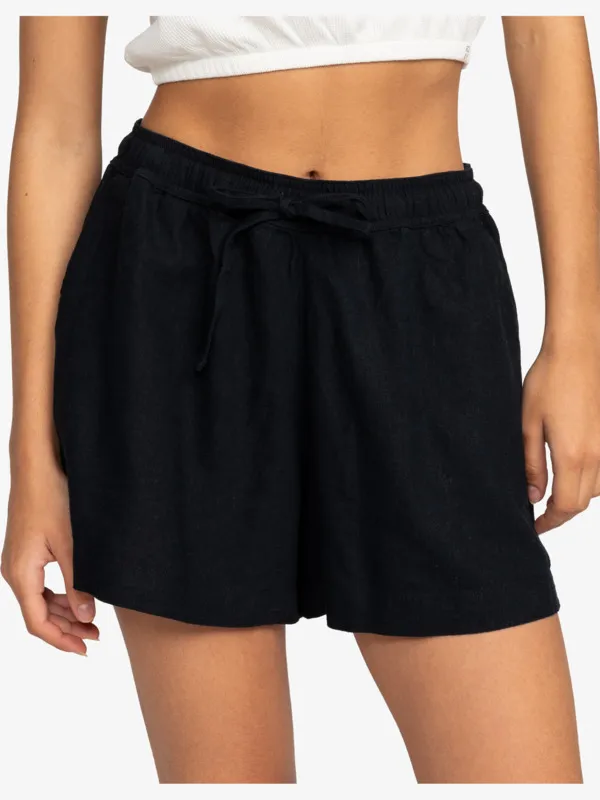 Lekeitio_Break_-_Strand-Shorts_mit_elastischem_Bund_für_Frauen