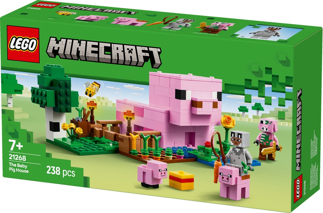 LEGO® Minecraft™ 21268 Das Babyschwein-Haus LEGO® Minecraft™ 21268 Das Babyschwein-Haus