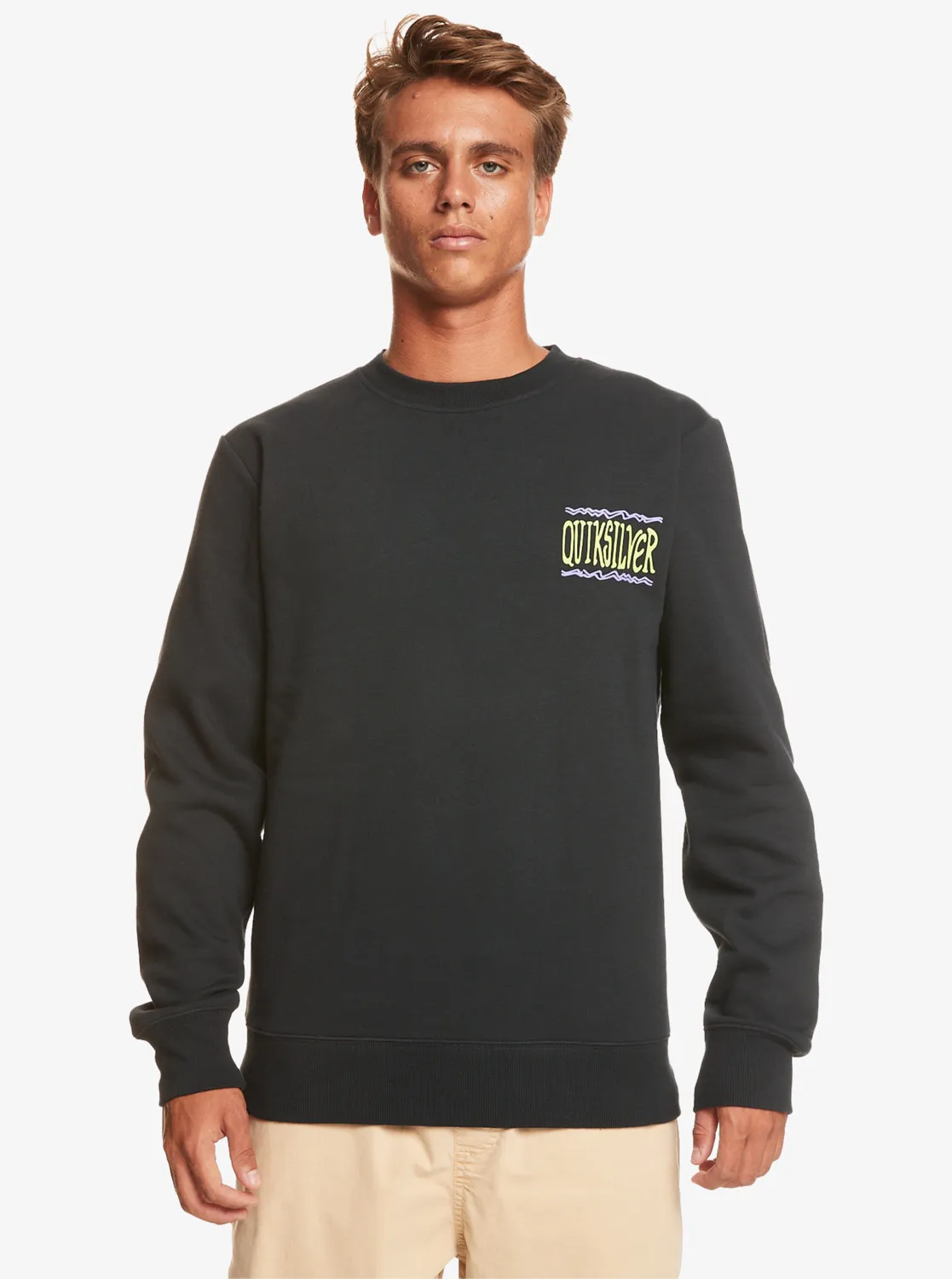 Quiksilver Surf The Earth - Sweatshirt für Männer Schwarz GR. M
