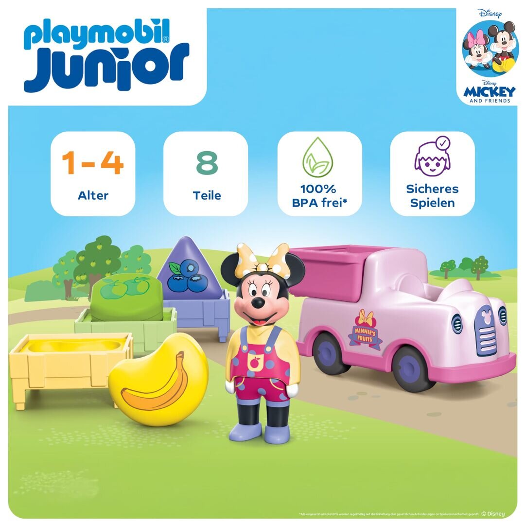 PLAYMOBIL 71770 JUNIOR & DISNEY OBST-TRANSPORTER
