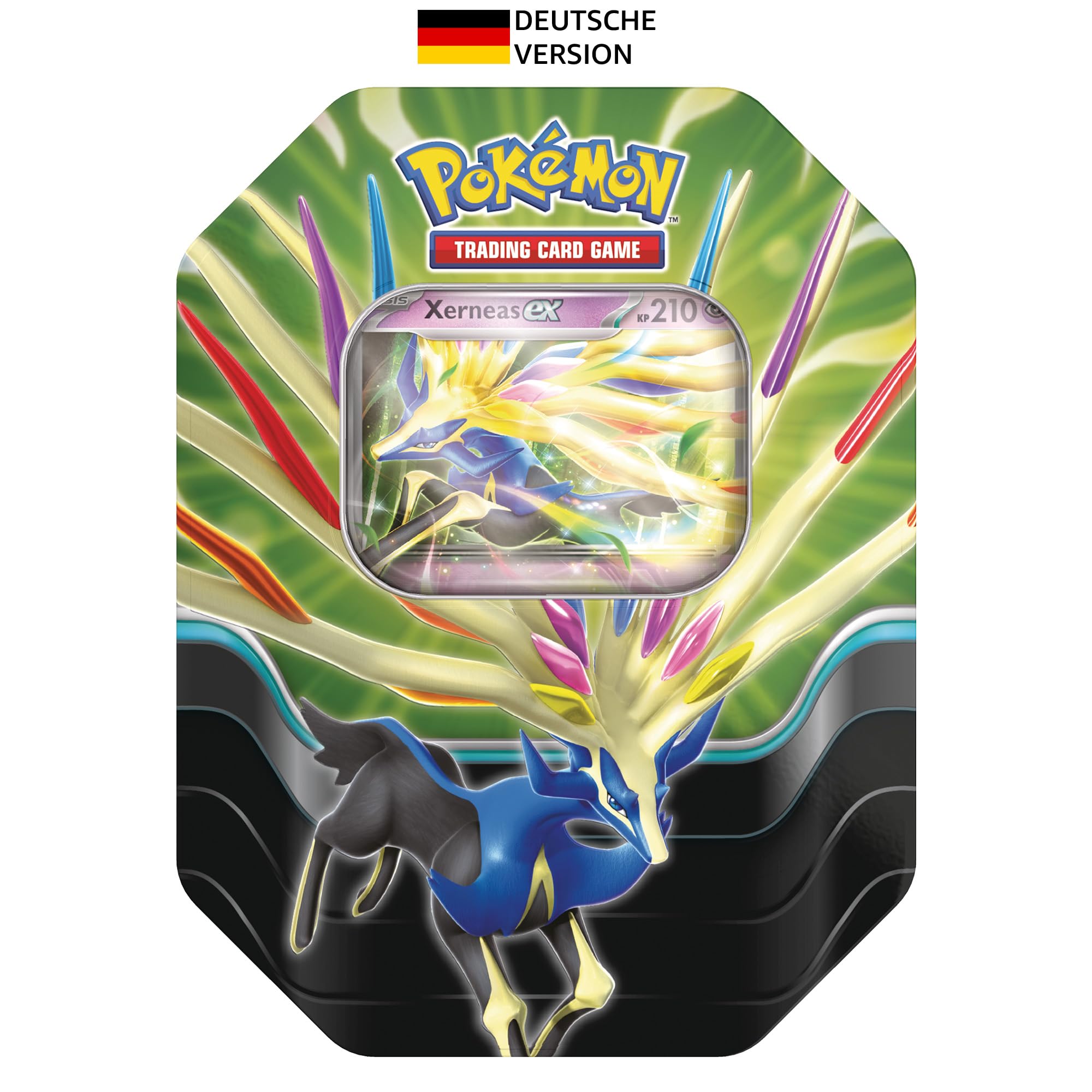 Pokemon Pkm Tin 119 Xerneas – Magische Tin-Box Mit Xerneas-Ex & Boostern 10638