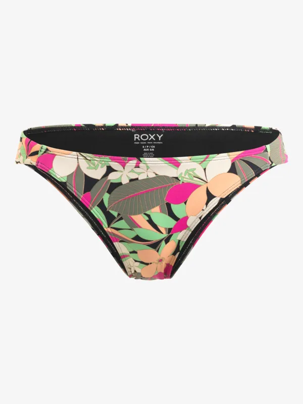 ROXY Printed Beach Classics - Bikiniunterteil mit tiefem Bund für Frauen GR. L