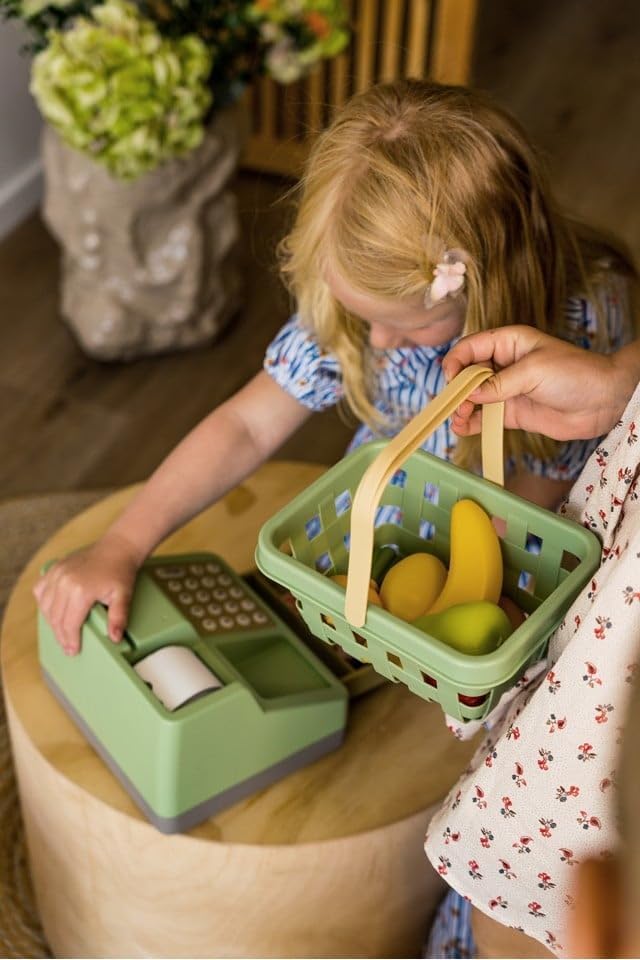 Dantoy 4718 Green Garden Obstkorb - 10‑teiliges Spielset mit Früchten Dantoy 4718 Green Garden Obstkorb - 10‑teiliges Spielset mit Früchten
