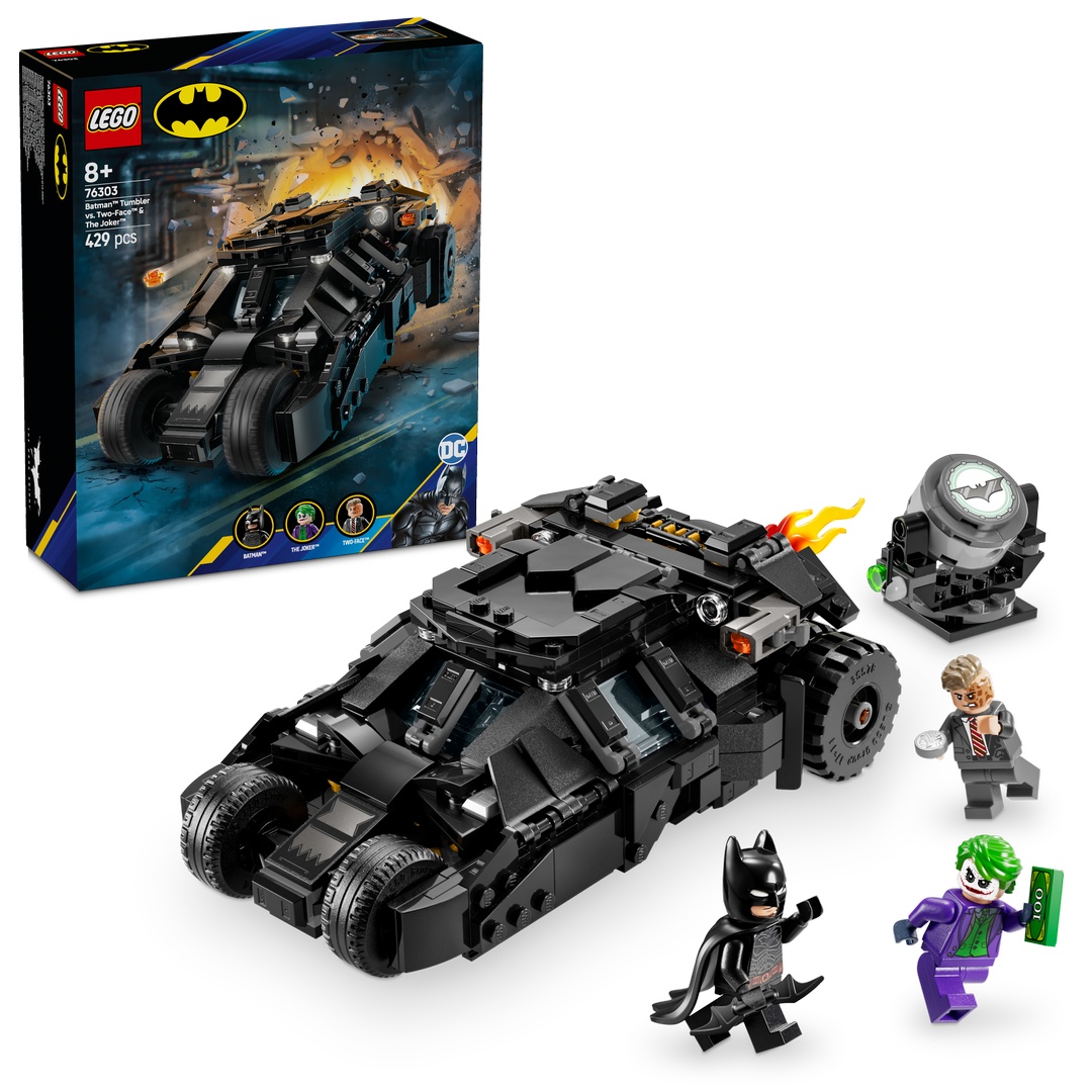 LEGO® DC Comics Super Heroes 76303 Batman™ Tumbler vs. Two Face™ & The Joker™ LEGO® DC Comics Super Heroes 76303 Batman™ Tumbler vs. Two Face™ & The Joker™