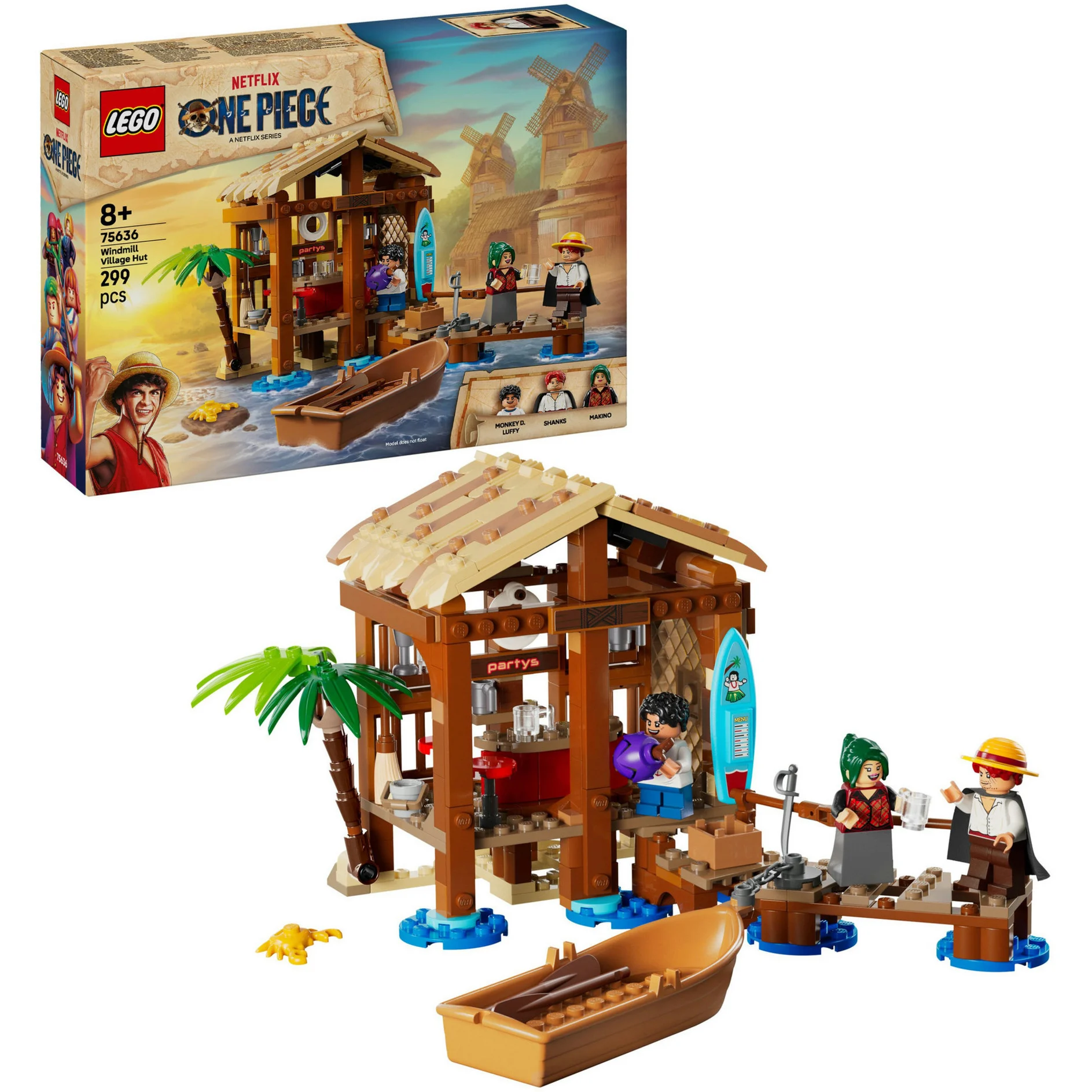 LEGO® One Piece Hütte im Windmühlendorf 75636