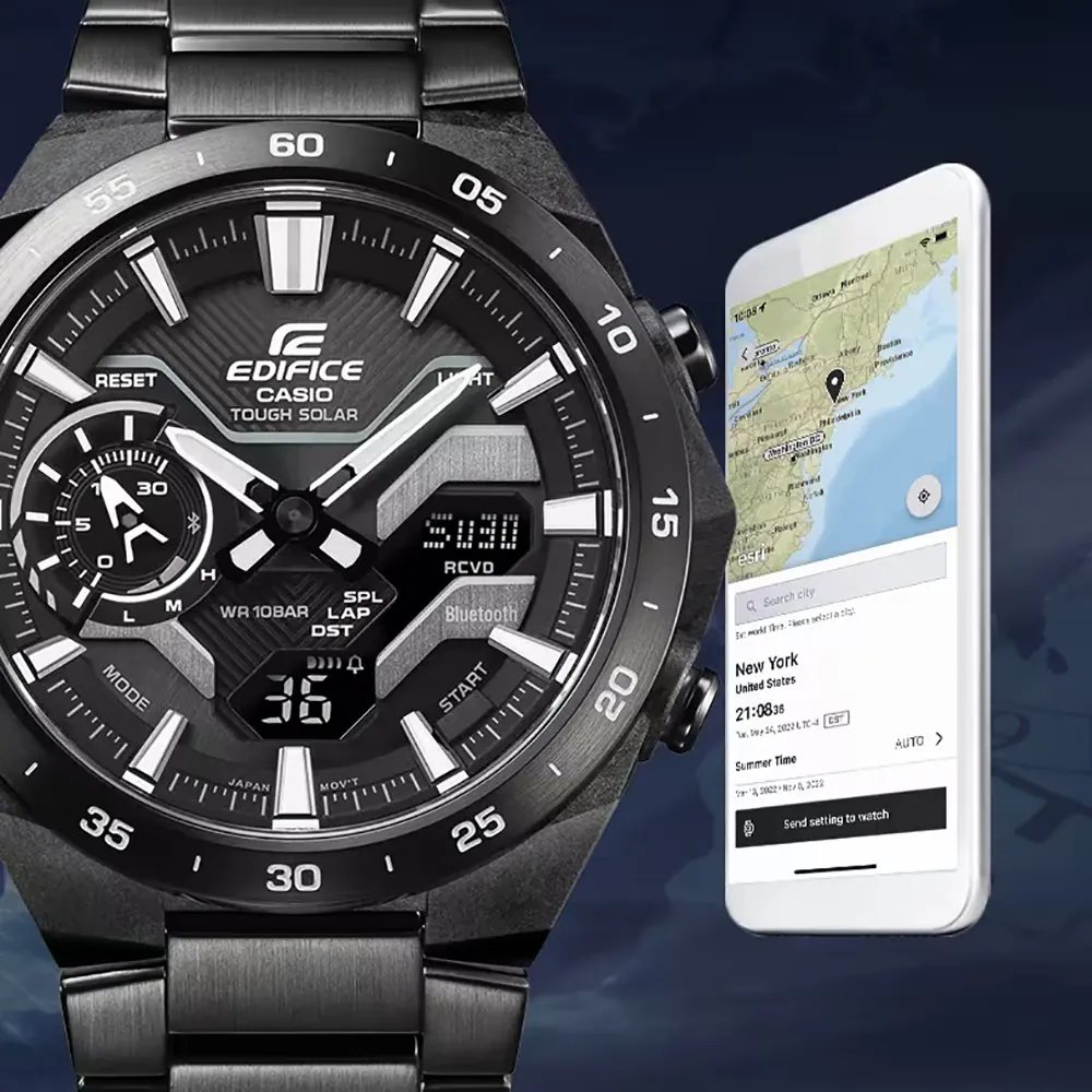 CASIO Edifice ECB-2200DC-1AEF Schwarz Uhr