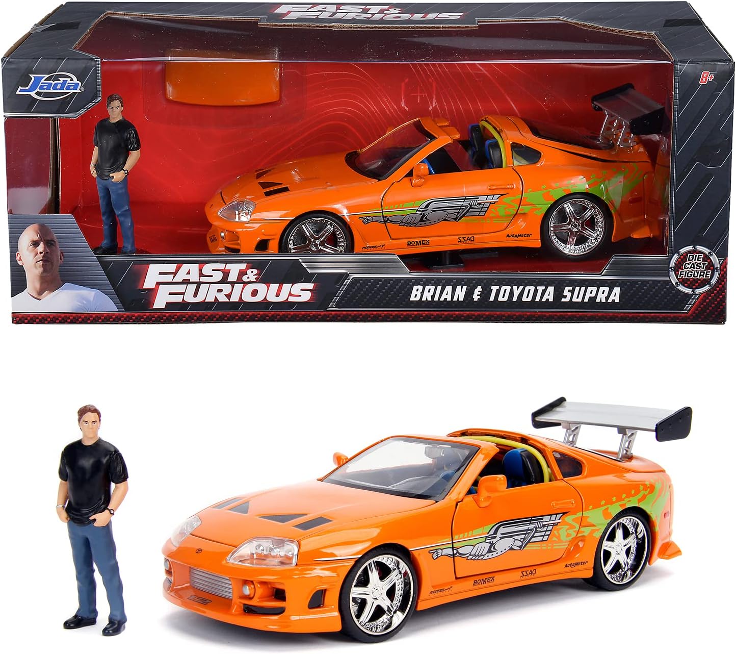 Jada 253205001 Fast & Furious 1995 Toyota Supra 1:24