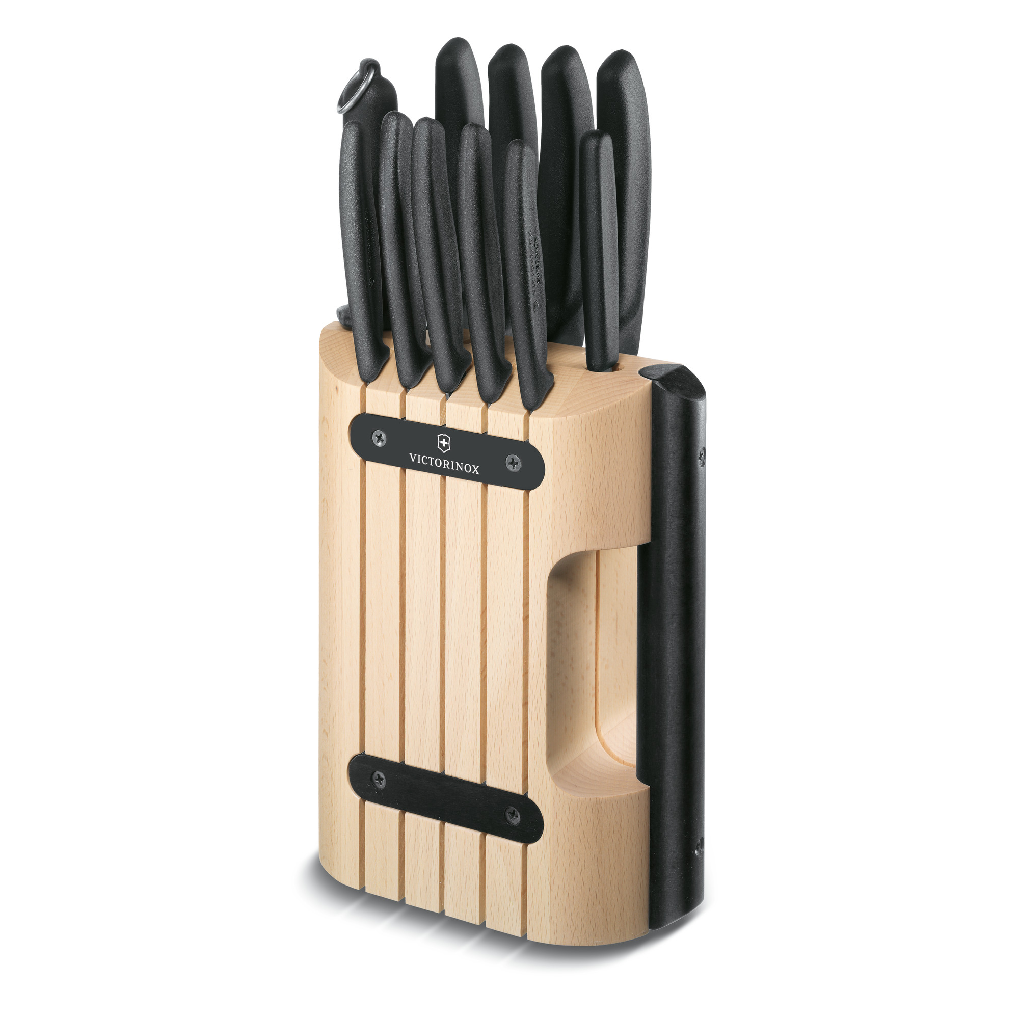 Victorinox "Sparschäler" - Zweischneidig und Ergonomisch Schwarz Victorinox "Sparschäler" - Zweischneidig und Ergonomisch Schwarz