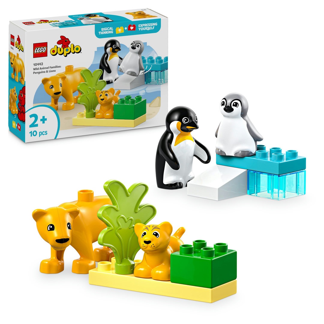 LEGO® DUPLO® Wildtier-Familien: Pinguine und Löwen 10442 LEGO® DUPLO® Wildtier-Familien: Pinguine und Löwen 10442