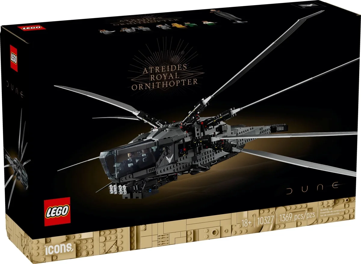 LEGO® 10327 ICONS Dune Atreides Royal Ornithopter LEGO®, 10327, ICONS, Dune, Atreides, Royal, Ornithopter