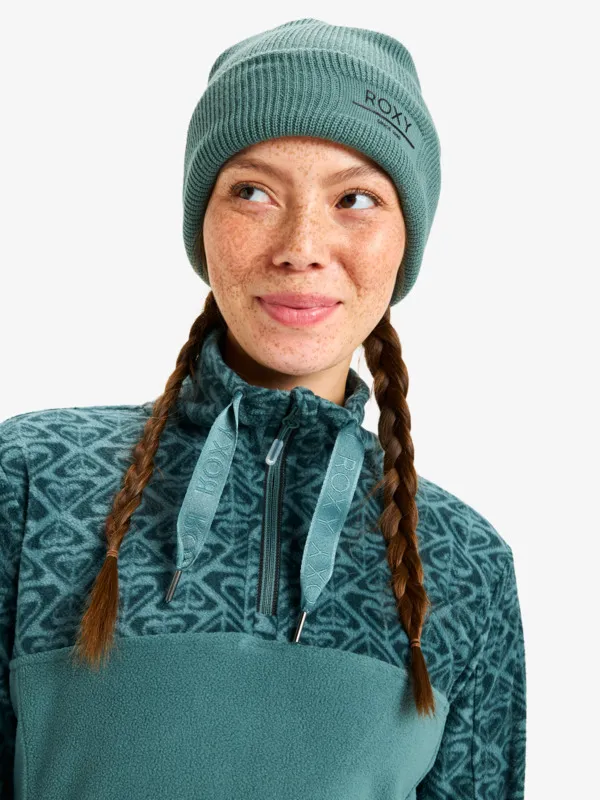 ROXY Sayna - Polarfleece-Pulli mit Halbreißverschluss für Frauen GR. L