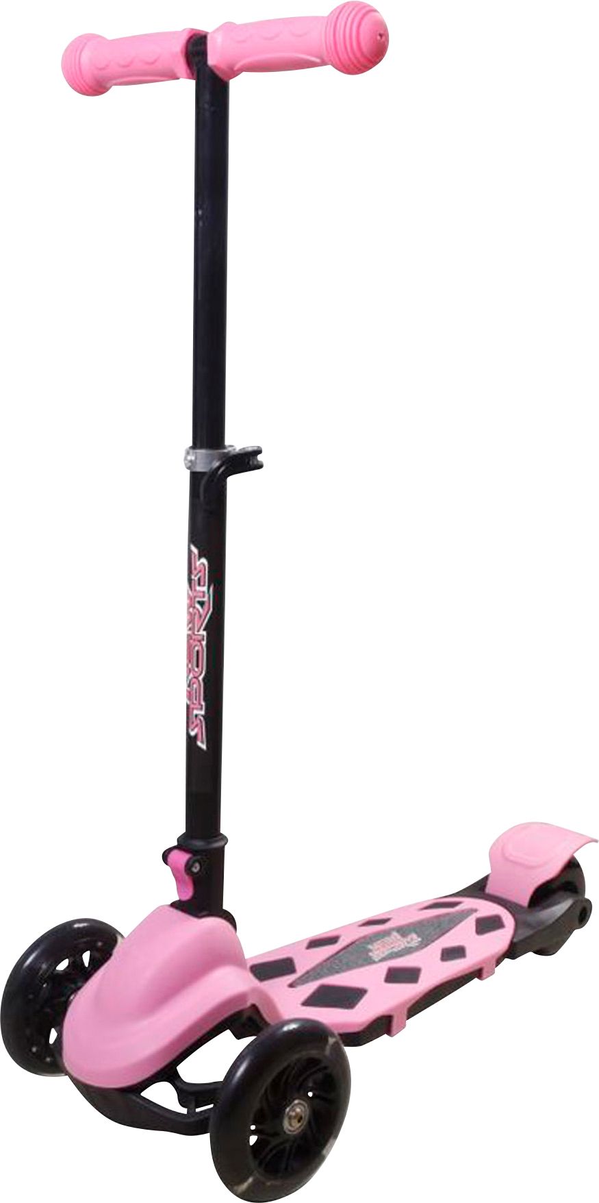 New Sports 3-Wheel Scooter Rosa, 120 mm, ABEC 7 New, Sports, 3-Wheel, Scooter, Rosa, 120, mm, ABEC, 7, Roller, Transport, Fahrzeug, Rad, Rasenmäher
