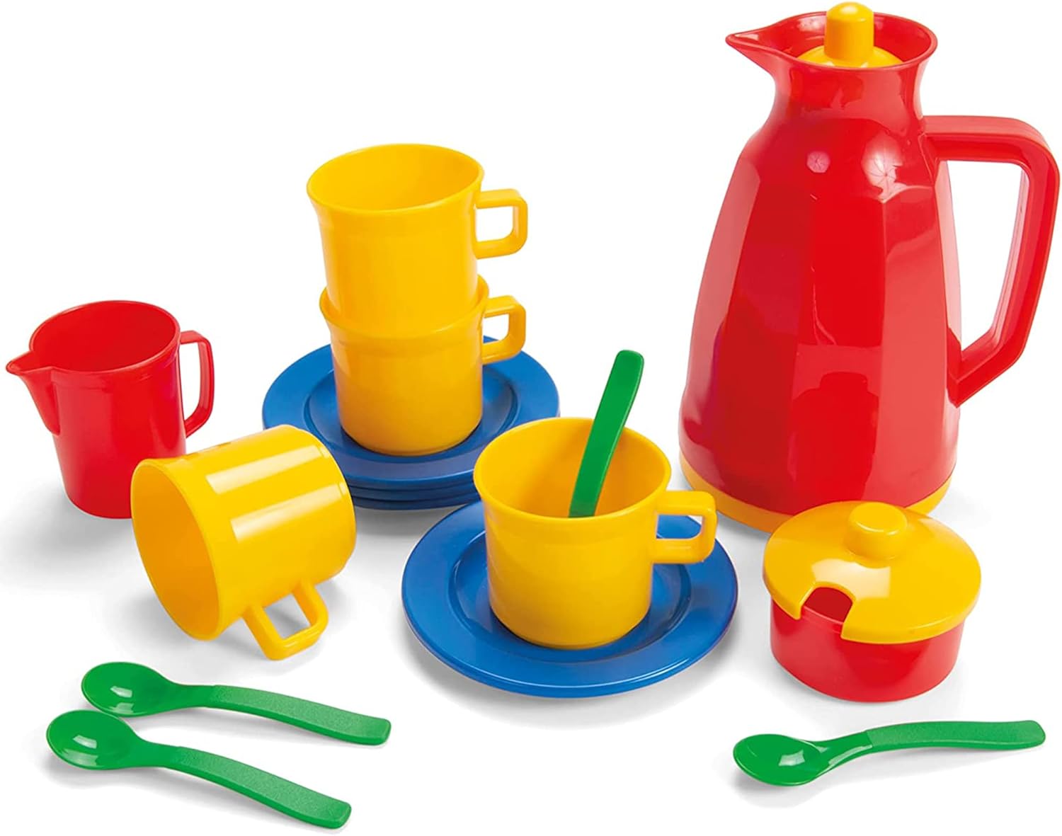 Dantoy 4445 Kinder Kaffeeservice im Box - 17-teiliges Spielset für Rollenspiele Dantoy 4445 Kinder Kaffeeservice im Box - 17-teiliges Spielset für Rollenspiele