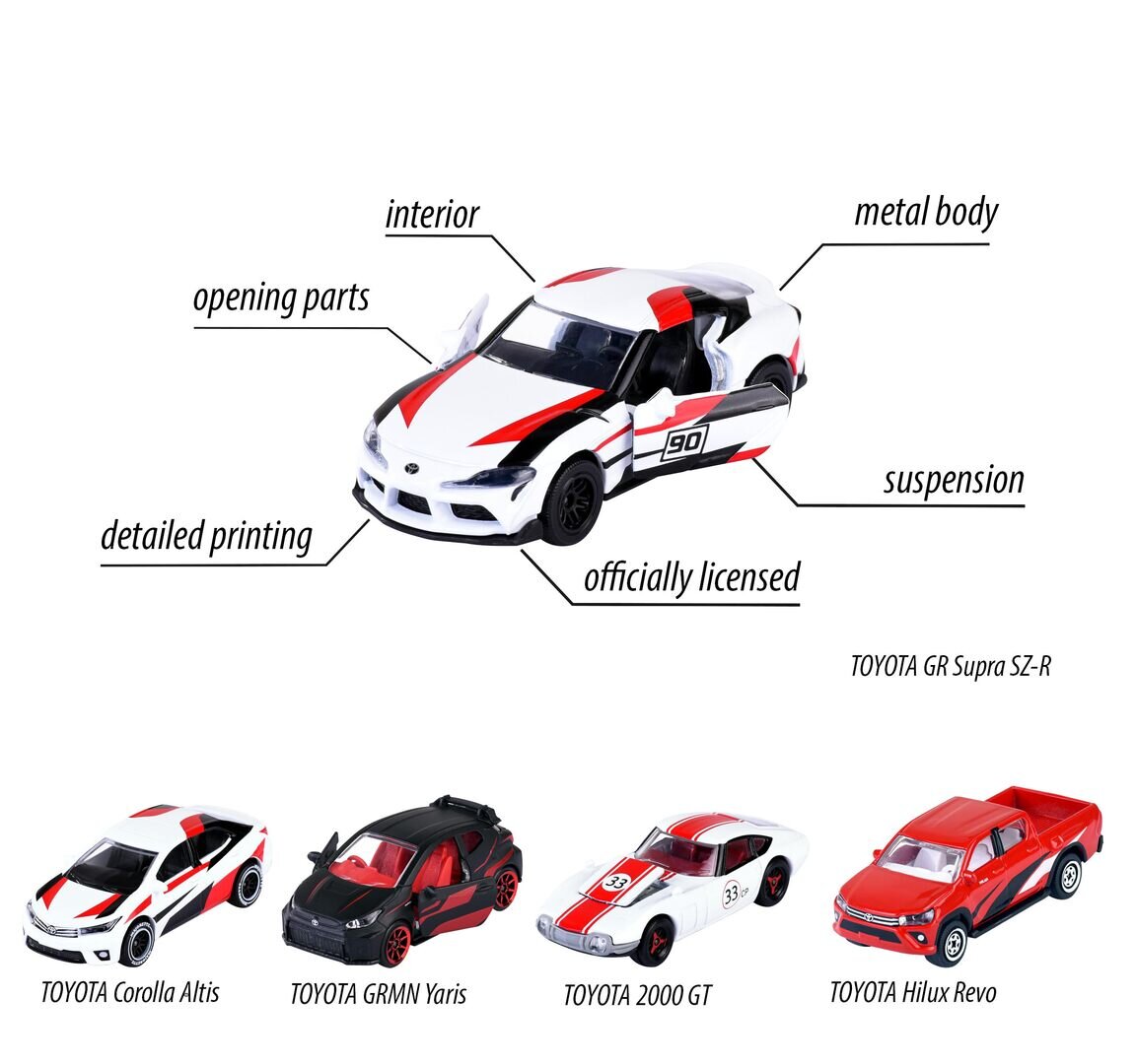 Majorette JAPAN RACER 5 PIECES GIFTPACK – 8502105003