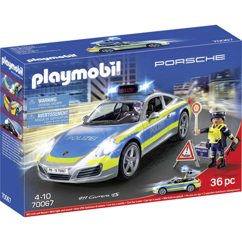 Playmobil 70067 Porsche Porsche 911 Carrera 4S Polizei