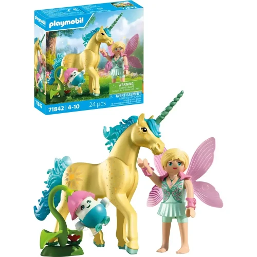 PLAYMOBIL 71842 Sammeleinhorn Sonnenscheinblüte mit Fee PLAYMOBIL 71842 Sammeleinhorn Sonnenscheinblüte mit Fee