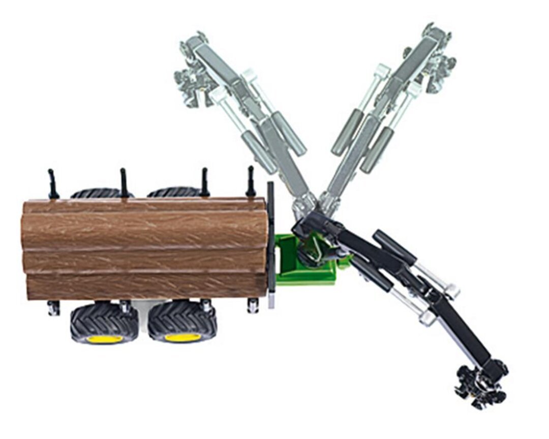Siku Traktor Mit Forstanhänger Siku, Traktor, Mit, Forstanhänger, Pistole, Waffe