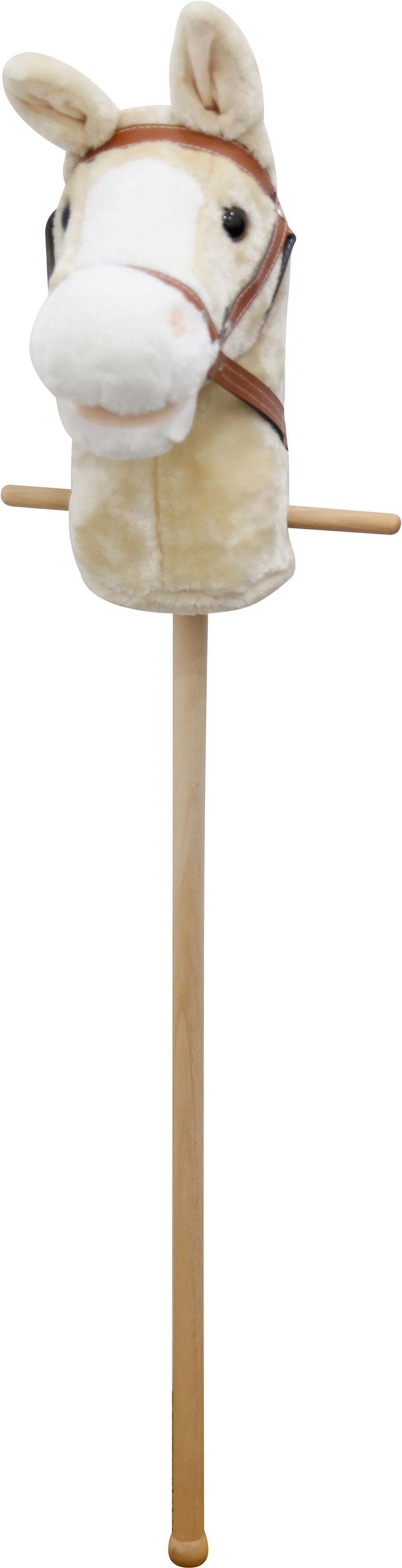 SpielMaus Holz Plüsch Steckenpferd mit Sound, weiß, 98 cm Schwert, Waffe