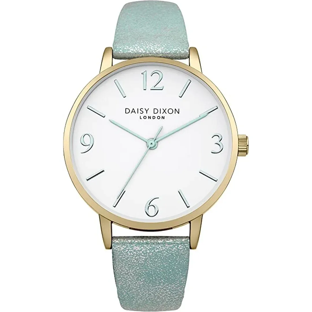 Daisy Dixon Damenarmbanduhr „Rosie Slim“ - Blue PU Strap (DD007AUG)