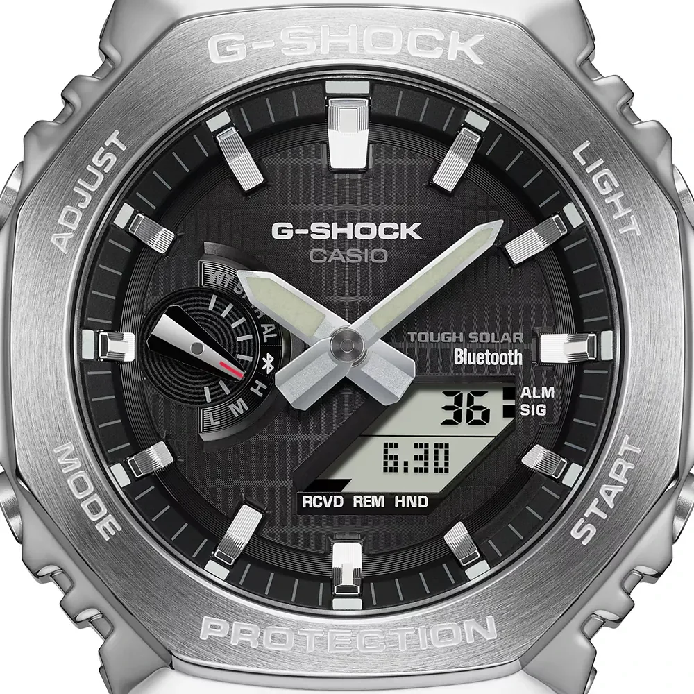 G-SHOCK GBM-2100A Classic Style Metal Covered Schwarz Uhr