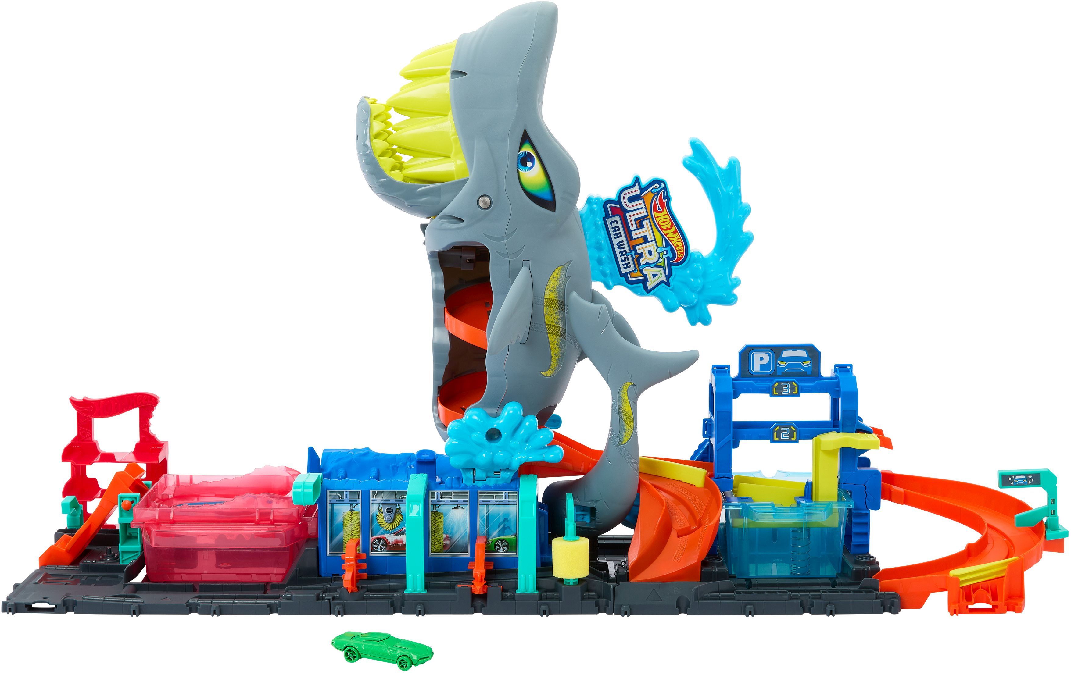 Hot Wheels City Ultimative Hai Auto-Waschanlage Hot, Wheels, City, Ultimative, Hai, Auto-Waschanlage