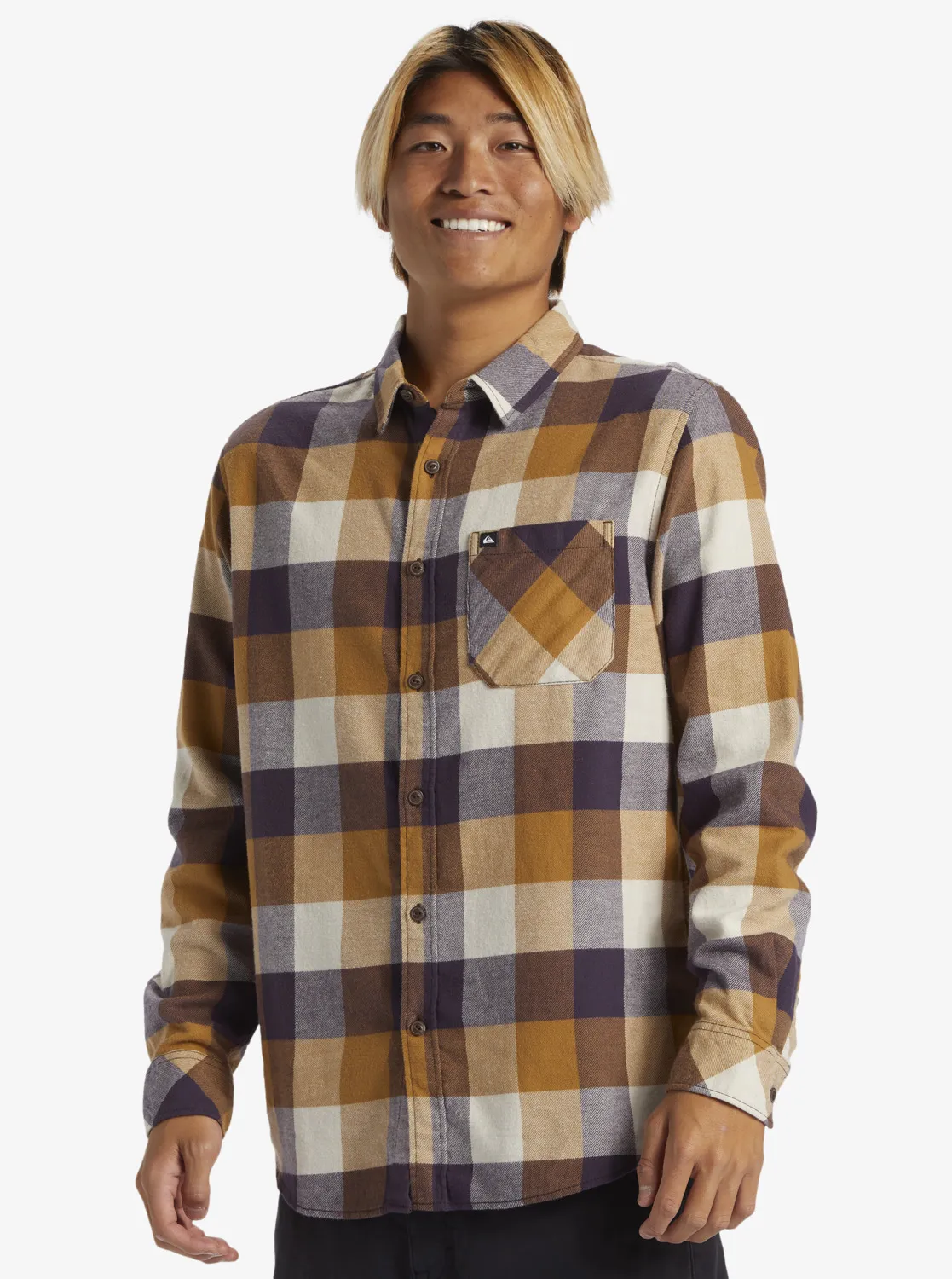 Quiksilver Motherfly  - Flanellhemd für Männer Mehrfarbig GR. L