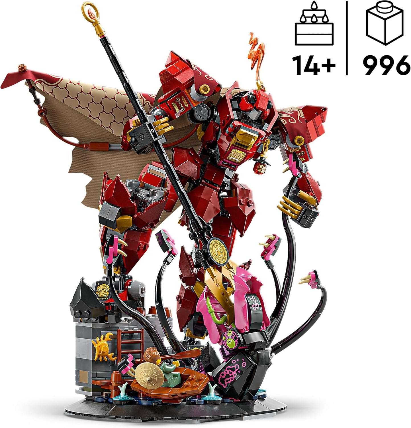 LEGO® NINJAGO® Der Feuerritter Mech 71846