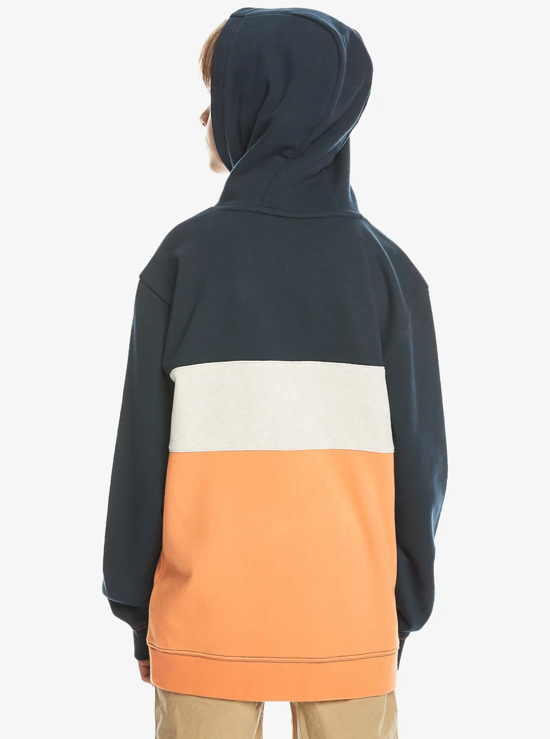 Quiksilver Emboss Block - Kapuzenpulli für Jungen 8-16 Dunkelblau GR. XS