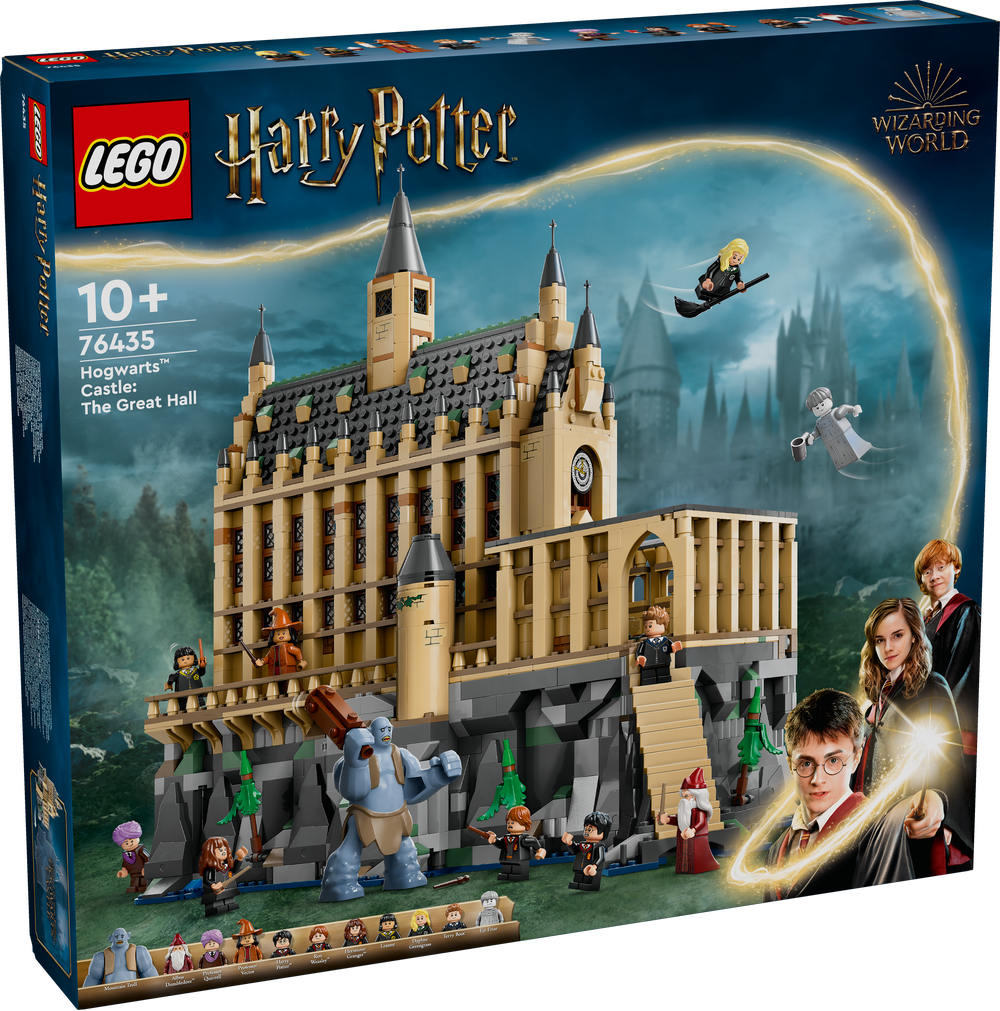 LEGO 76435 Harry Potter™ Schloss Hogwarts™: Die Große Halle LEGO, 76435, Harry, Potter™, Schloss, Hogwarts™:, Die, Große, Halle, Person, Zubehör, Brillen