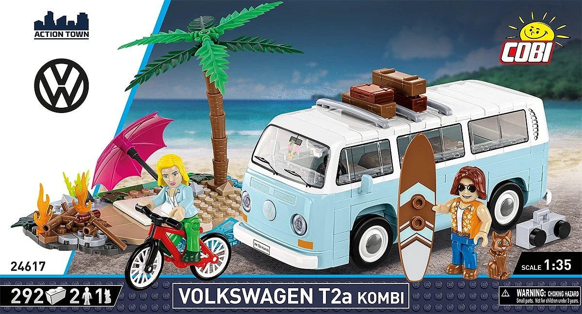 COBI Volkswagen T2a Kombi Scale 1:35 COBI Volkswagen T2a Kombi Scale 1:35