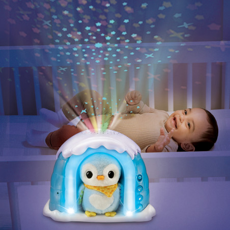 VTech 2-in-1 Sternenlicht-Pinguin Moebel, Person, Leute, Krippe, Drinnen
