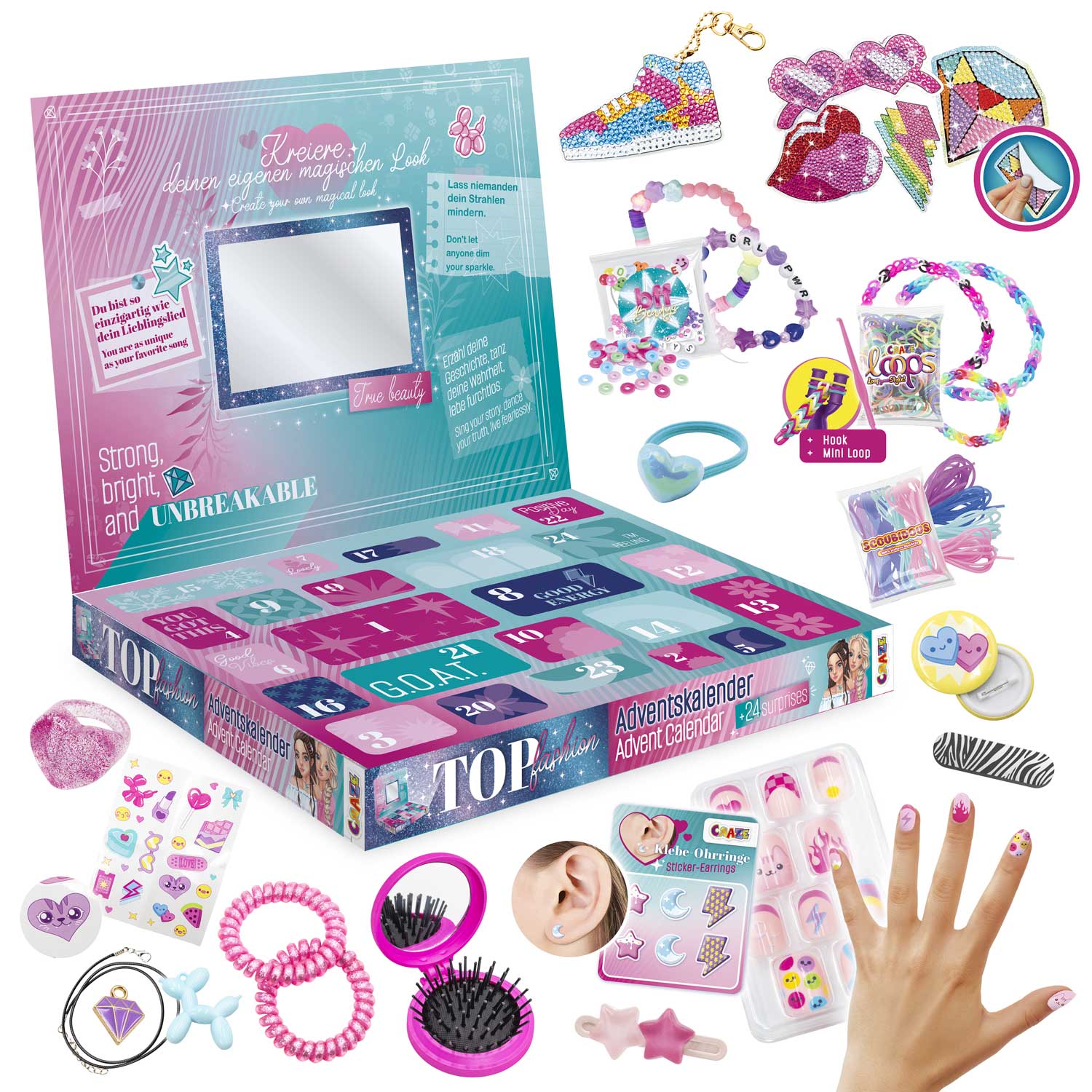 Adventskalender, Top, Fashion, 2025, Person Adventskalender Top Fashion 2025