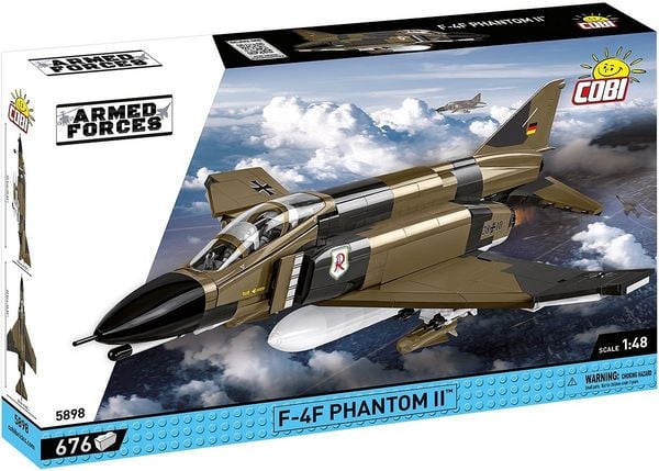 Cobi 5898 F 4F Phantom II Flugzeug, Jet, Kampfflugzeug, Bomber