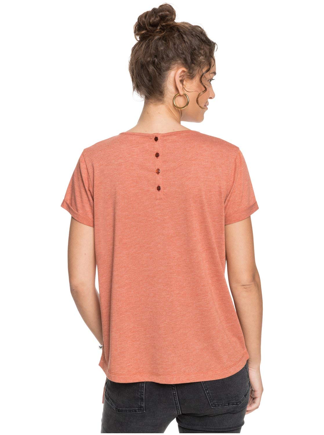 Roxy Call It Dreaming – Damen-T-Shirt in Coral GR. M