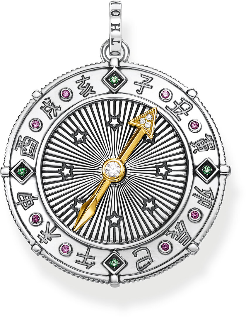 Thomas, Sabo, Anhänger, Mehrfarbig, Pe853-488-7, Kompass