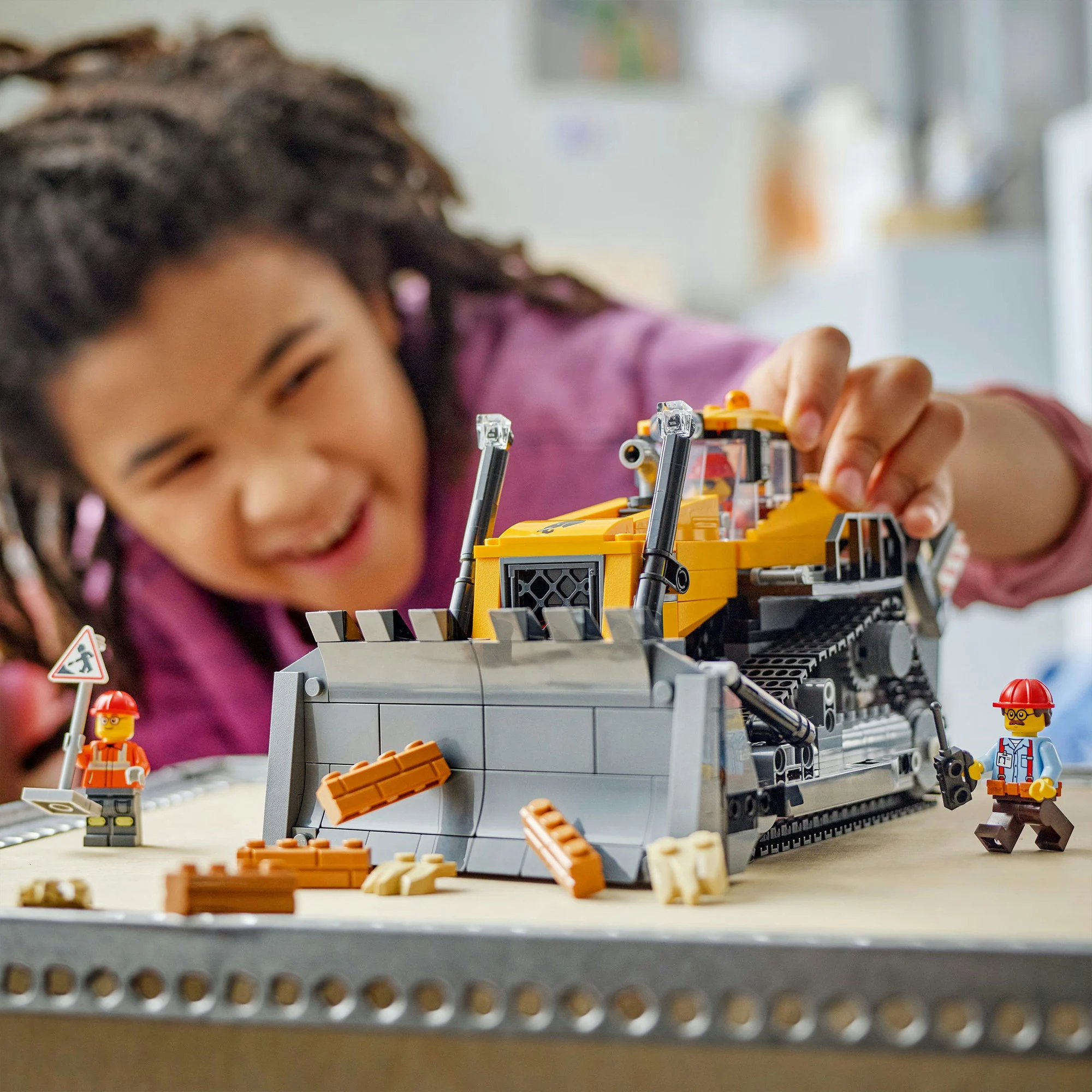 LEGO® City 60466 Gelber Bulldozer
