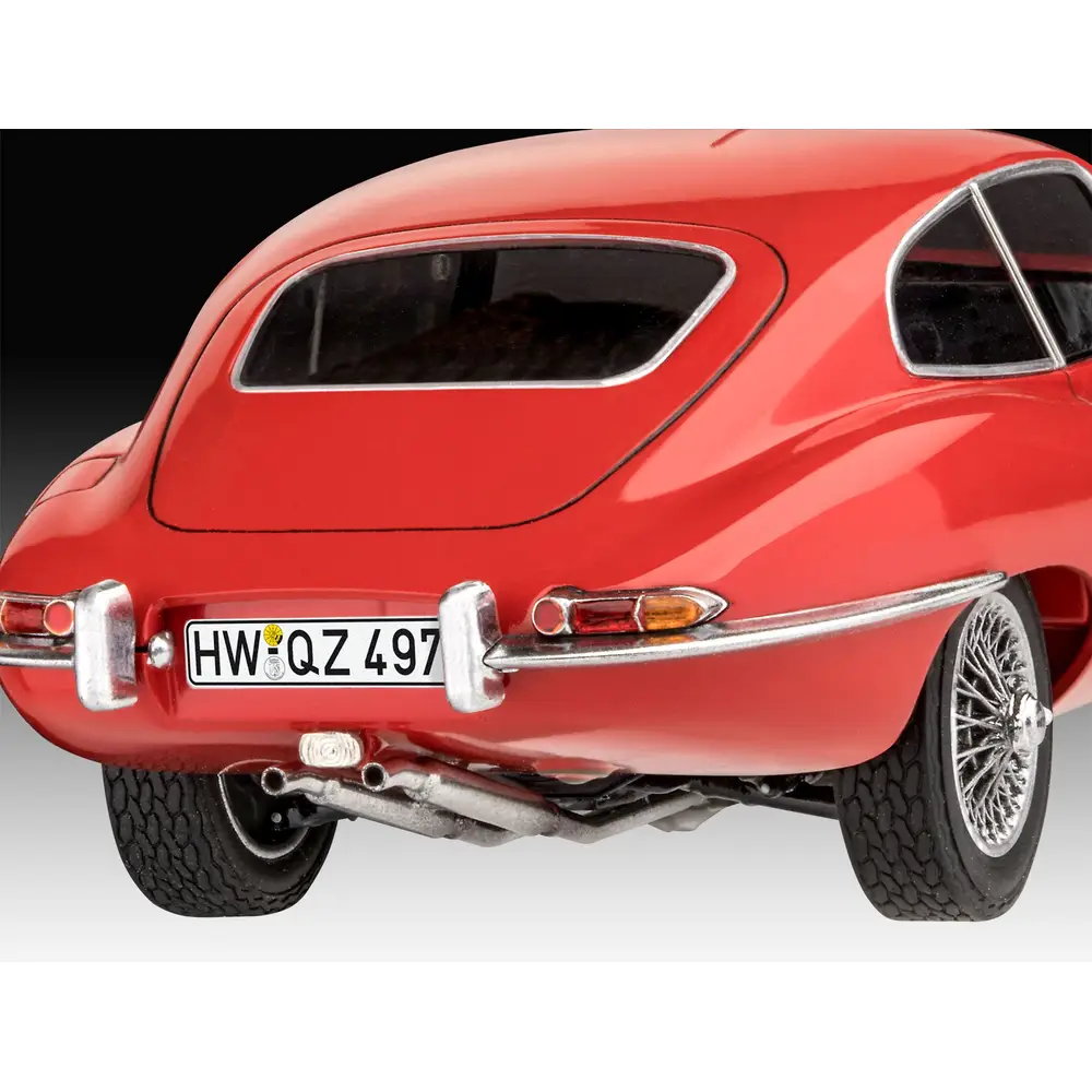 Revell 07668 Jaguar E-Type (Coupé) – Sportwagenklassiker Modell 1:24