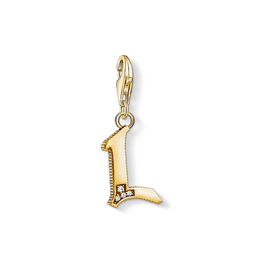Thomas Sabo Anhänger Charm-Club Buchstabe L 1618-414-39 Gold