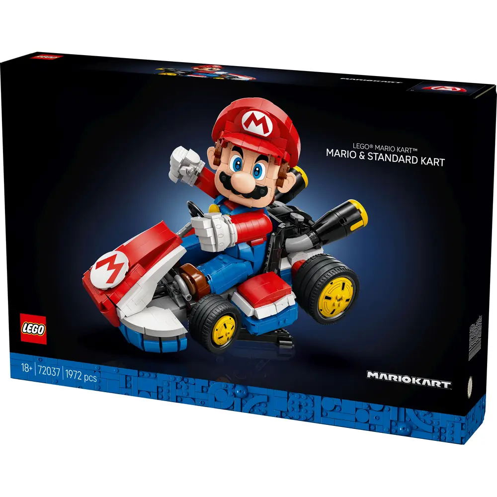 LEGO® Super Mario 72037 Mario Kart: Mario & Standard-Kart LEGO® Super Mario 72037 Mario Kart: Mario & Standard-Kart