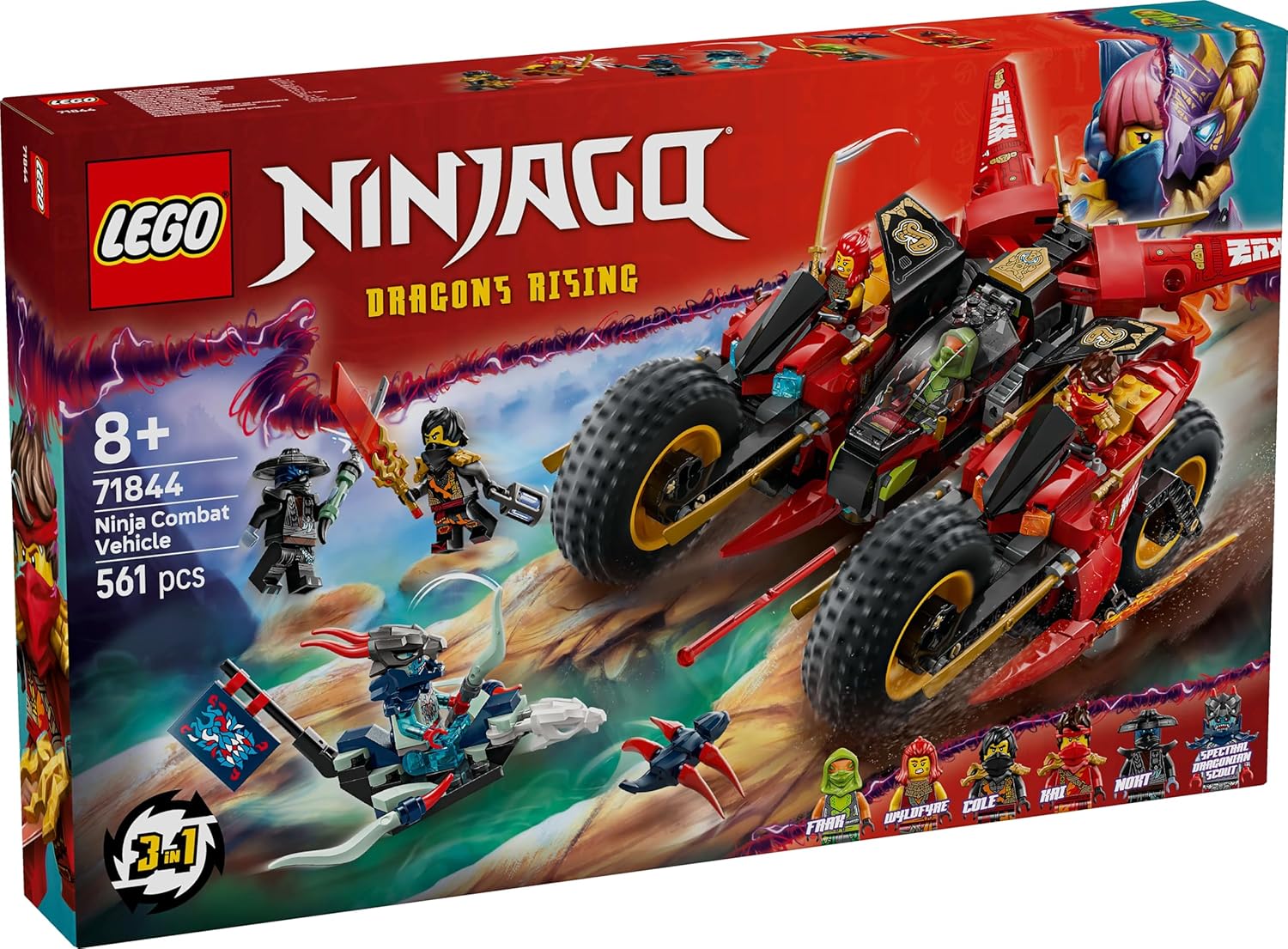 LEGO® NINJAGO® Ninja Actionflitzer 71844