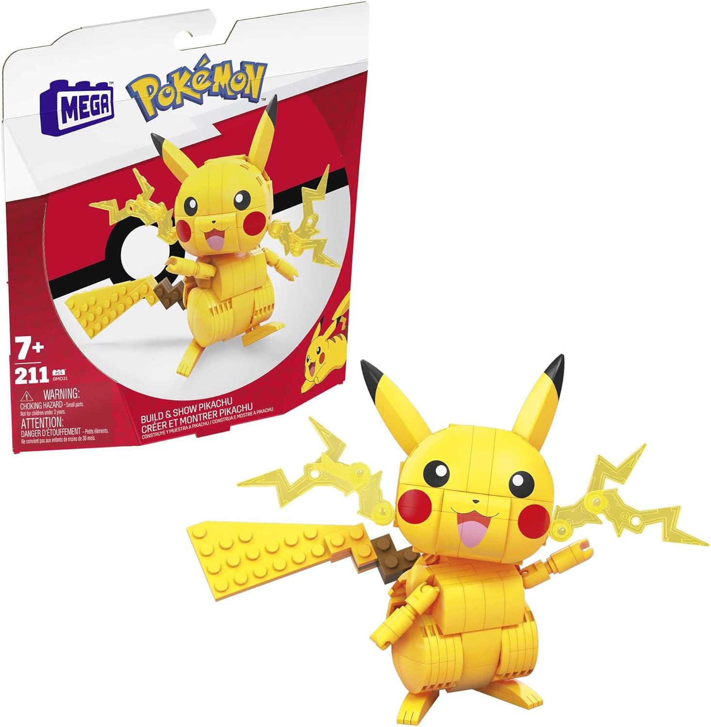 MEGA Pokémon Pikachu Bauset (GMD31)